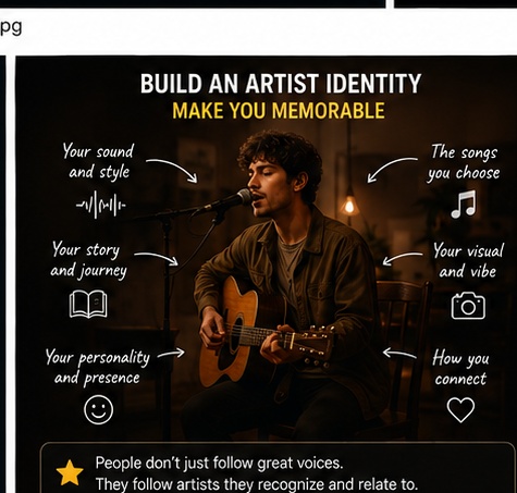 Building a recognizable artist identity on Instagram