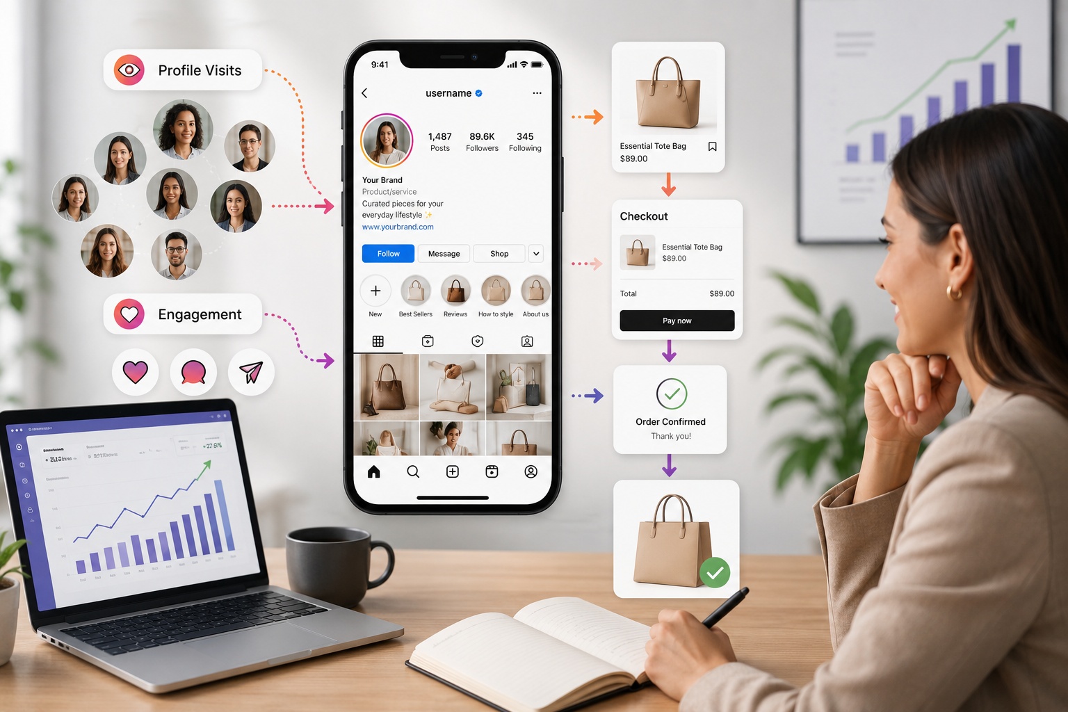 Instagram sales conversion problem