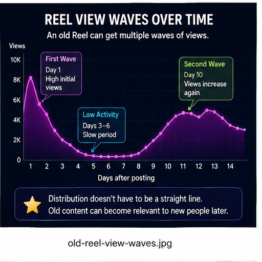Old Instagram Reel receiving new waves of views