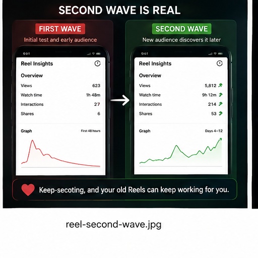Second wave of Instagram Reel views
