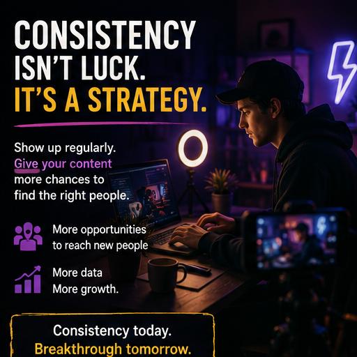 Why consistency matters in social media posting